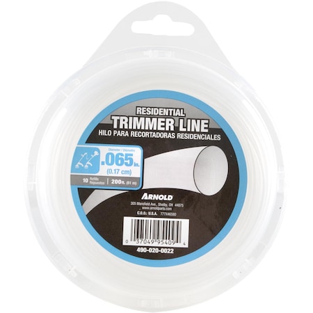 Arnold Residential Grade 0.065 in. D X 200 ft. L Trimmer Line 490-020-0022
